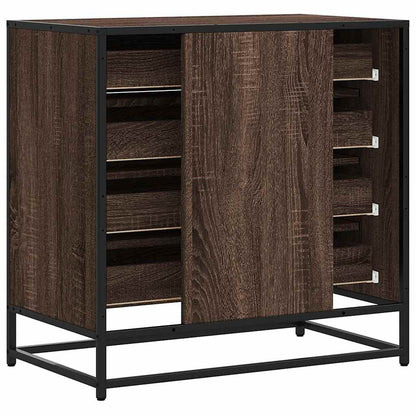 Cassettiera Rovere Marrone 70x41x70 cm in Legno Multistrato - homemem39