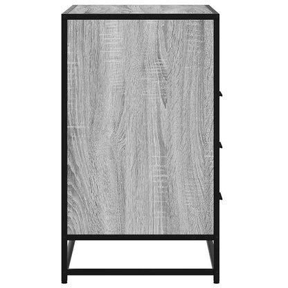 Cassettiera Grigio Sonoma 70x41x70 cm in Legno Multistrato - homemem39