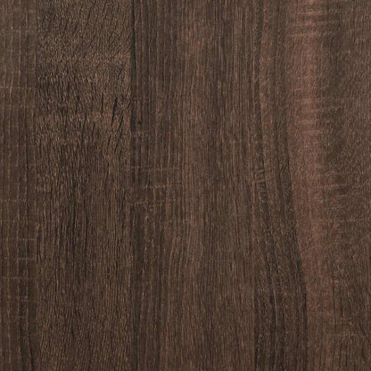 Cassettiera Rovere Marrone 70x41x83,5 cm in Legno Multistrato - homemem39