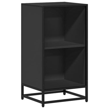 Libreria Nera 40x35x76 cm in Legno Multistrato | homemem39