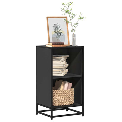 Libreria Nera 40x35x76 cm in Legno Multistrato | homemem39