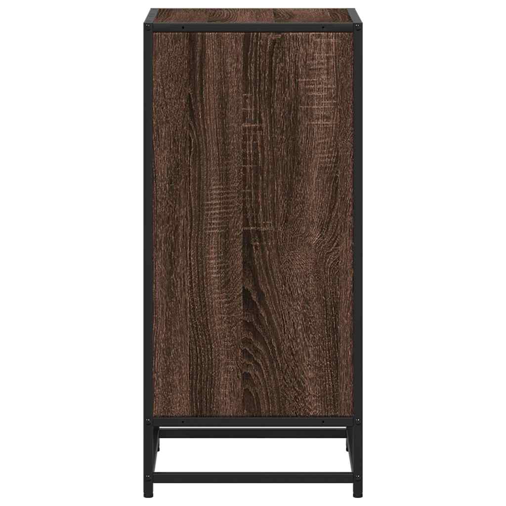 Libreria Rovere Marrone 40x35x76 cm in Legno Multistrato