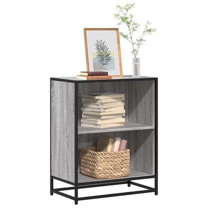 Libreria Grigio Sonoma 60x35x76 cm in Legno Multistrato | homemem39