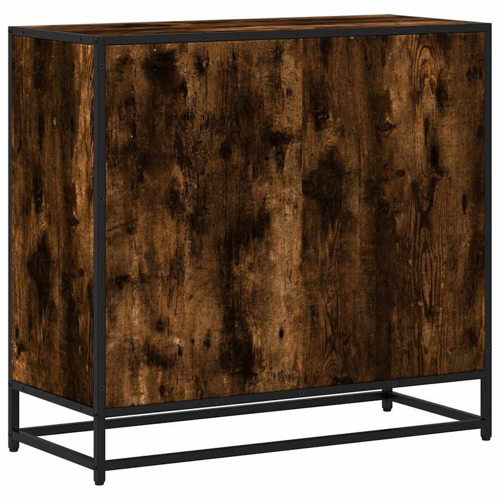 Libreria Rovere Fumo 80,5x35x76 cm in Legno Multistrato | homemem39