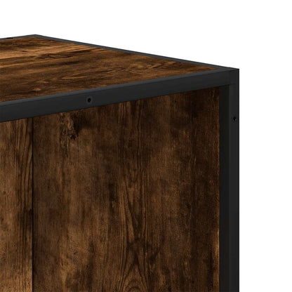 Libreria Rovere Fumo 80,5x35x76 cm in Legno Multistrato | homemem39