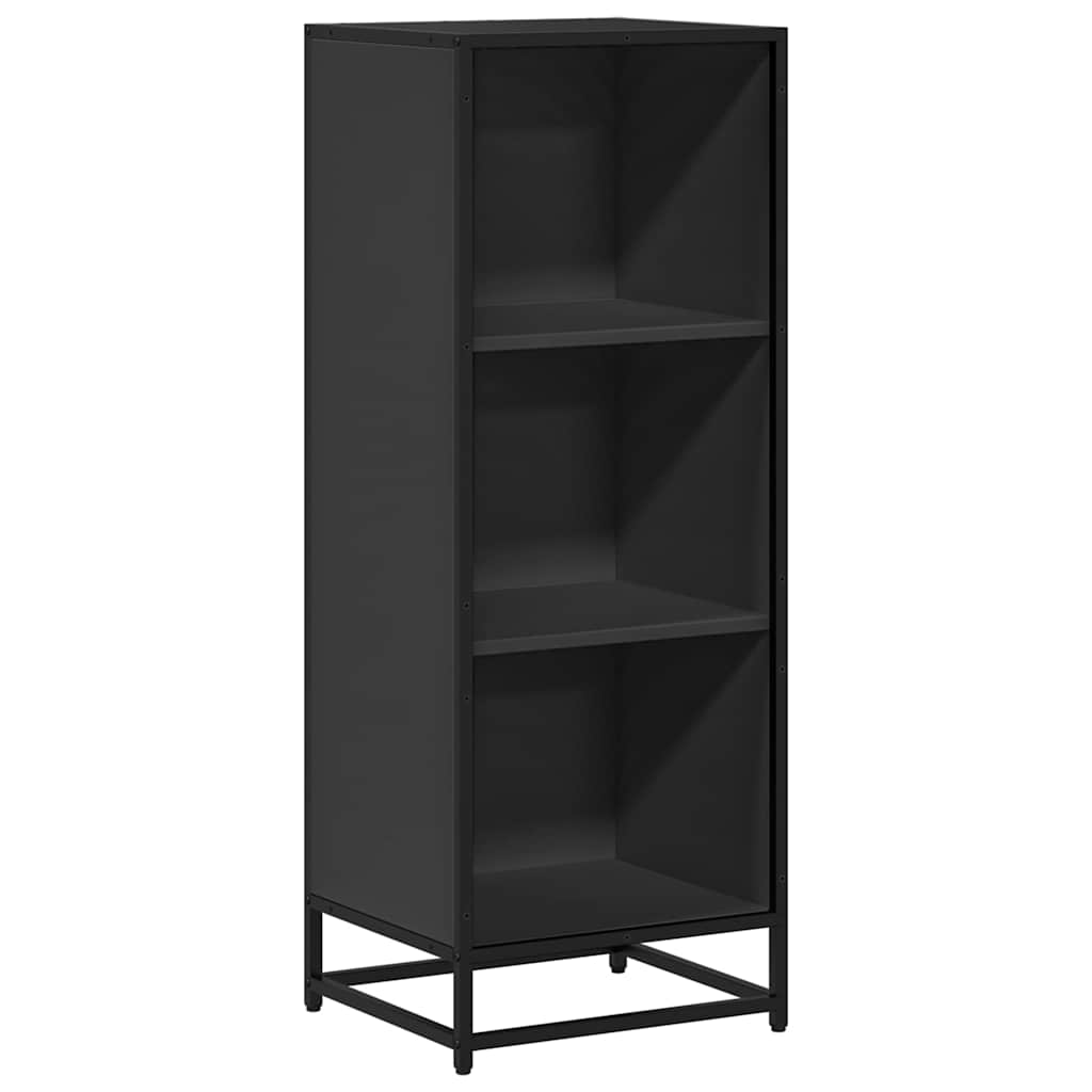 Libreria Nera 40x35x107,5 cm in Legno Multistrato | homemem39