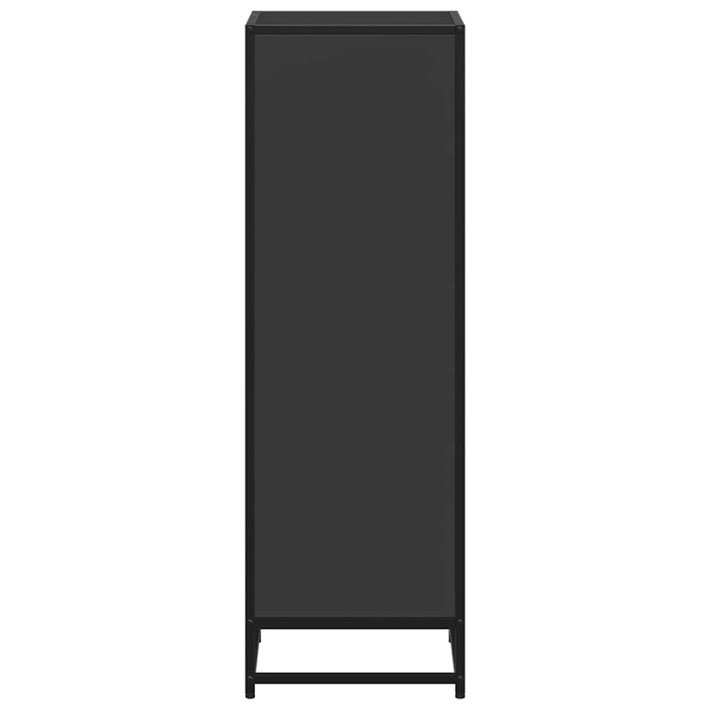 Libreria Nera 40x35x107,5 cm in Legno Multistrato | homemem39
