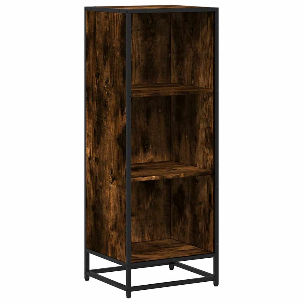 Libreria Rovere Fumo 40x35x107,5 cm in Legno Multistrato | homemem39