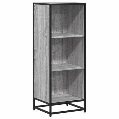 Libreria Grigio Sonoma 40x35x107,5 cm in Legno Multistrato | homemem39