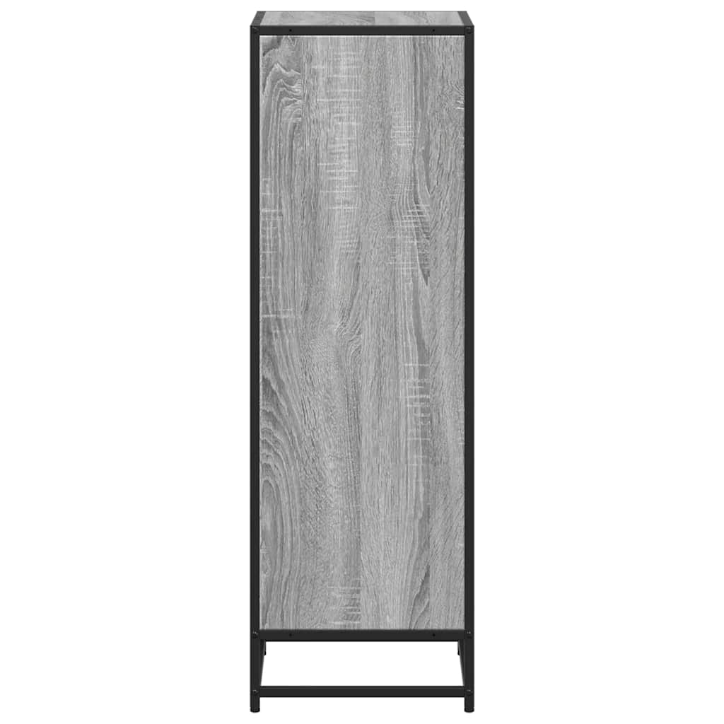 Libreria Grigio Sonoma 40x35x107,5 cm in Legno Multistrato | homemem39