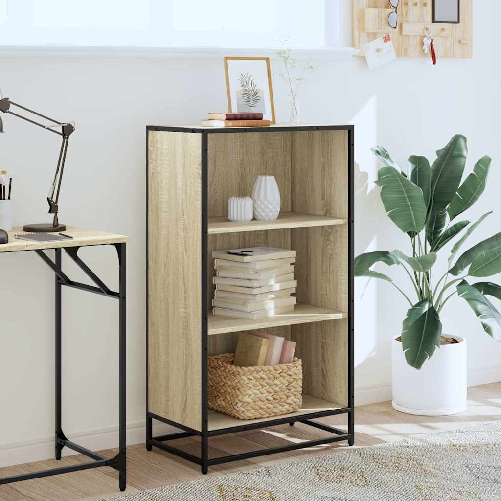 Libreria Rovere Sonoma 60x35x107,5 cm in Legno Multistrato | homemem39