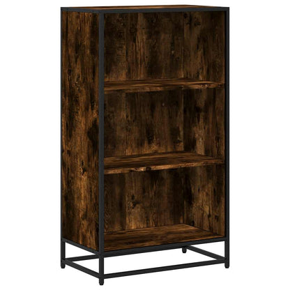 Libreria Rovere Fumo 60x35x107,5 cm in Legno Multistrato | homemem39