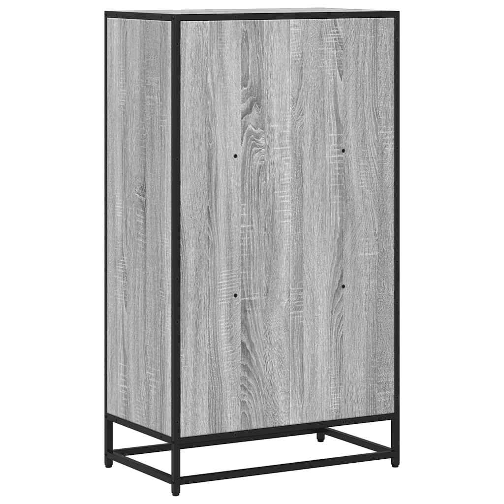 Libreria Grigio Sonoma 60x35x107,5 cm in Legno Multistrato | homemem39
