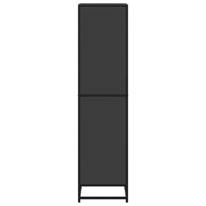 Libreria Nera 40x35x139 cm in Legno Multistrato | homemem39