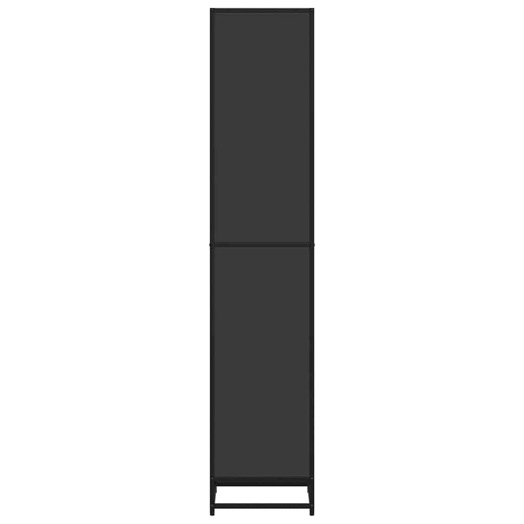 Libreria Nera 40x35x170,5 cm in Legno Multistrato | homemem39