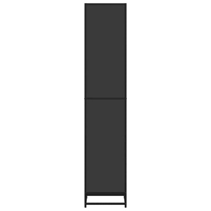 Libreria Nera 40x35x170,5 cm in Legno Multistrato | homemem39