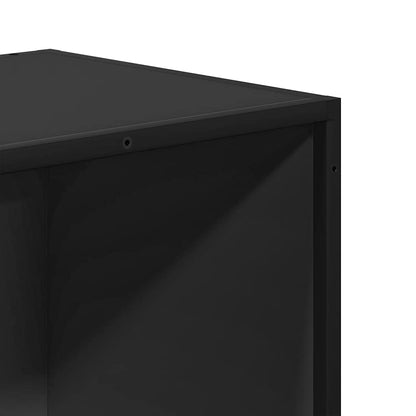Libreria Nera 40x35x170,5 cm in Legno Multistrato | homemem39