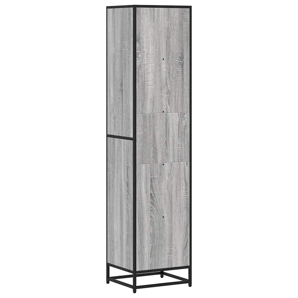 Libreria Grigio Sonoma 40x35x170,5 cm in Legno Multistrato | homemem39