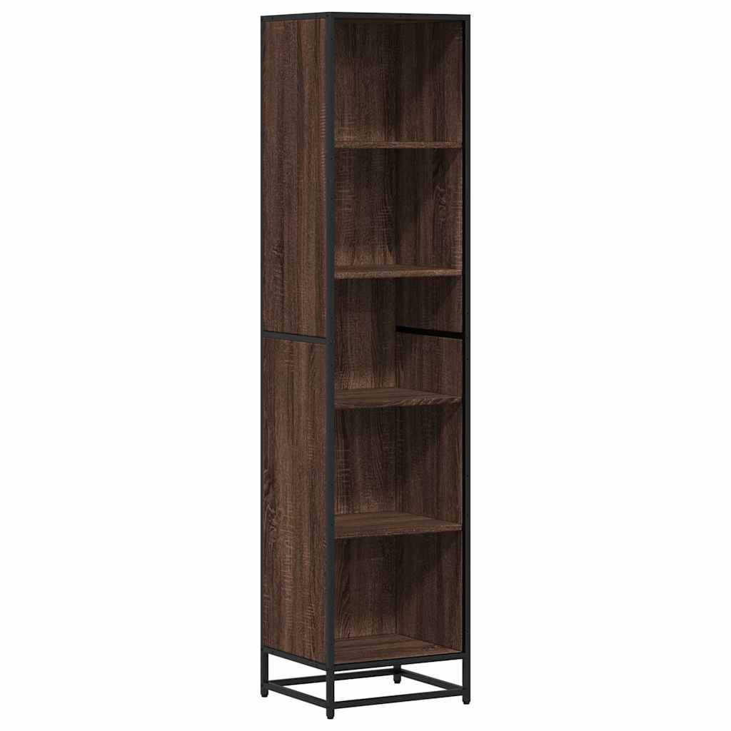 Libreria Rovere Marrone 40x35x170,5 cm in Legno Multistrato | homemem39