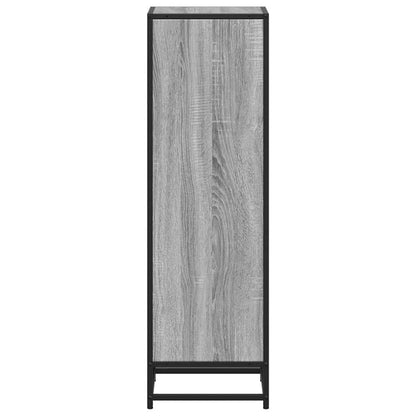 Libreria Grigio Sonoma 33,5x33x107,5 cm in Legno Multistrato | homemem39