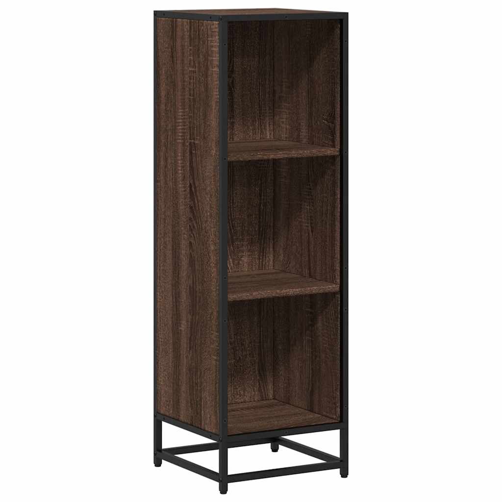 Libreria Rovere Marrone 33,5x33x107,5 cm in Legno Multistrato | homemem39