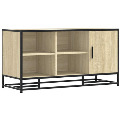Scarpiera Sonoma Rovere 100x40x53,5 cm in Truciolato e Metallo | homemem39