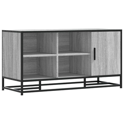 Scarpiera Grigia Sonoma 100x40x53,5 cm in Truciolato e Metallo | homemem39