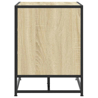Scarpiera Sonoma Rovere 84x40x53,5 cm in Truciolato e Metallo | homemem39