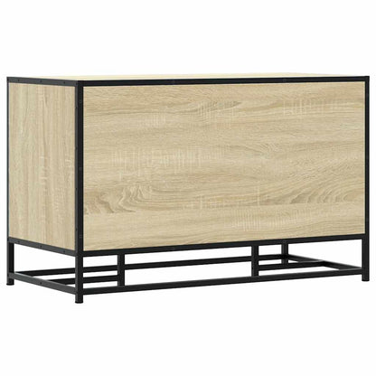 Scarpiera Sonoma Rovere 84x40x53,5 cm in Truciolato e Metallo | homemem39