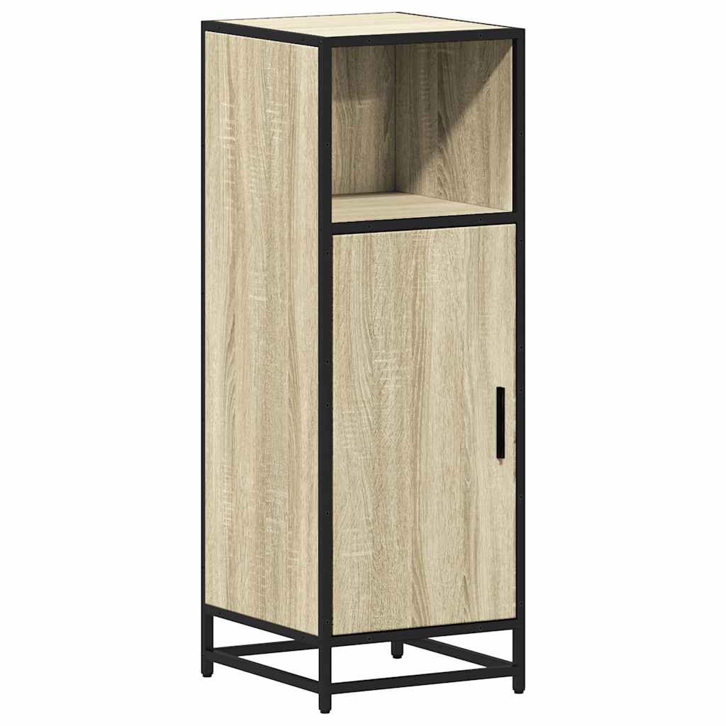 Mobiletto da bagno Rovere Sonoma 35x37,5x100 cm Legno ingegnerizzato | homemem39
