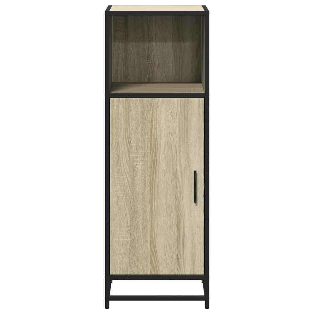 Mobiletto da bagno Rovere Sonoma 35x37,5x100 cm Legno ingegnerizzato | homemem39