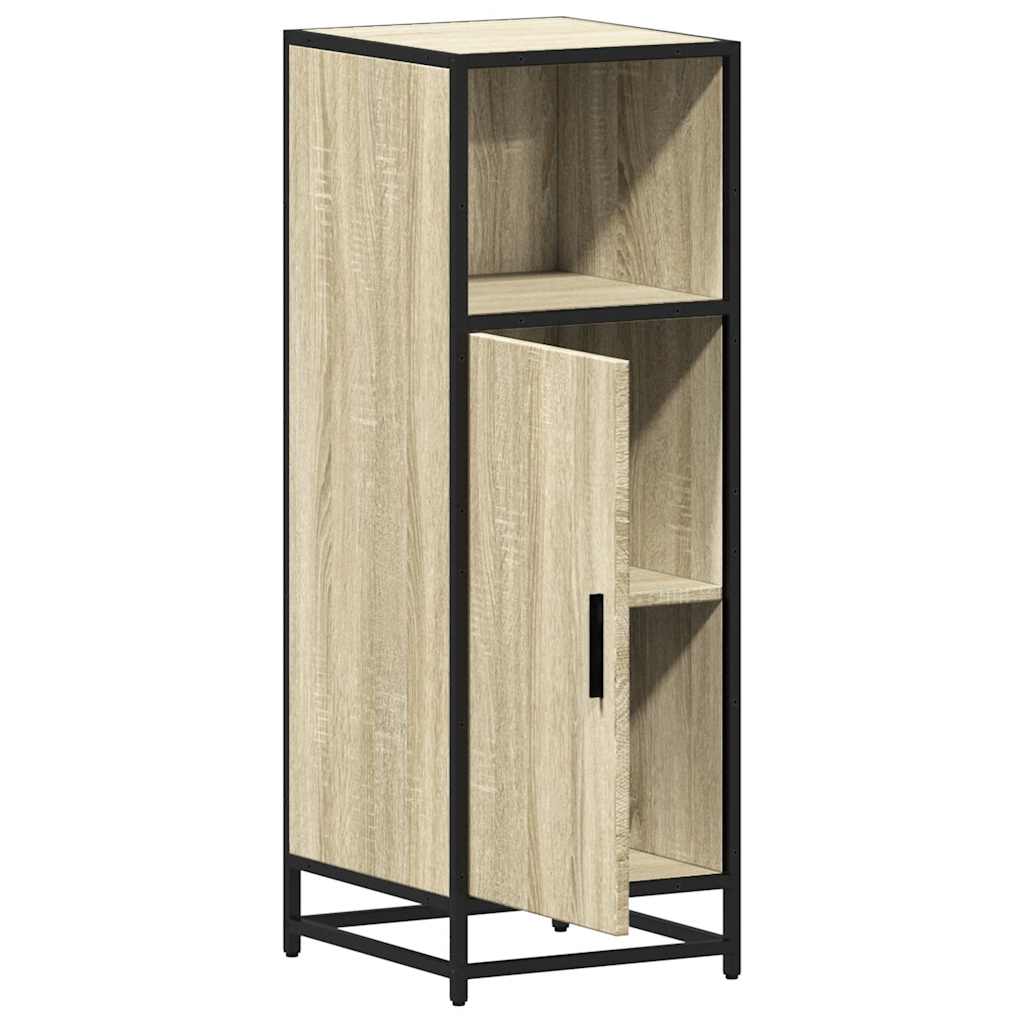 Mobiletto da bagno Rovere Sonoma 35x37,5x100 cm Legno ingegnerizzato | homemem39