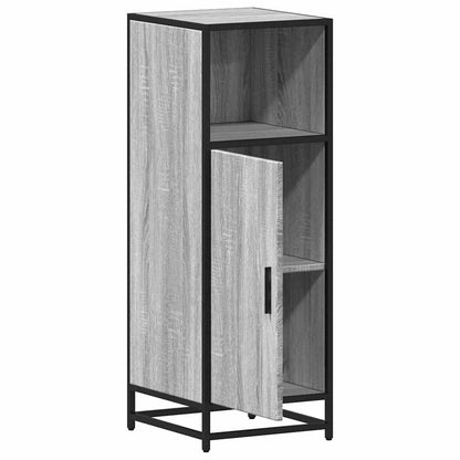 Armadietto Bagno Grigio Sonoma 35x37,5x100 cm Legno Multistrato | homemem39