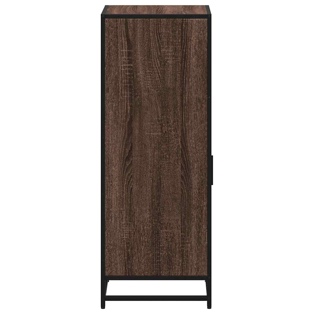 Armadietto Bagno Rovere Marrone 35x37,5x100cm Legno Multistrato | homemem39