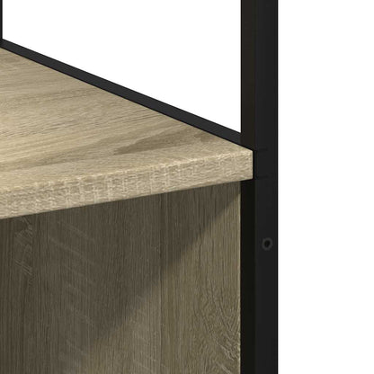 Armadietto Bagno Rovere Sonoma 35x37,5x166 cm Legno Multistrato | homemem39