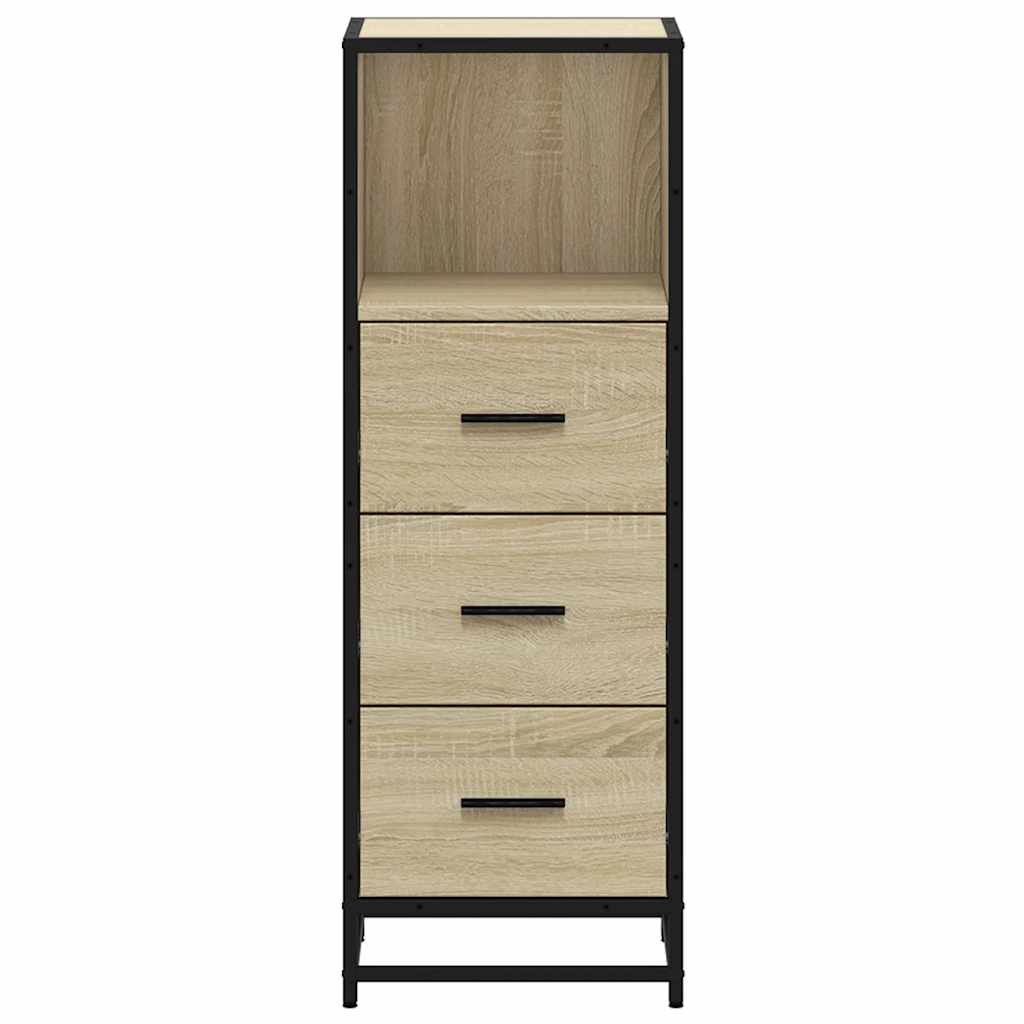 Armadietto Bagno Rovere Sonoma 35x37,5x100 cm Legno Multistrato | homemem39