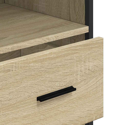 Armadietto Bagno Rovere Sonoma 35x37,5x100 cm Legno Multistrato | homemem39