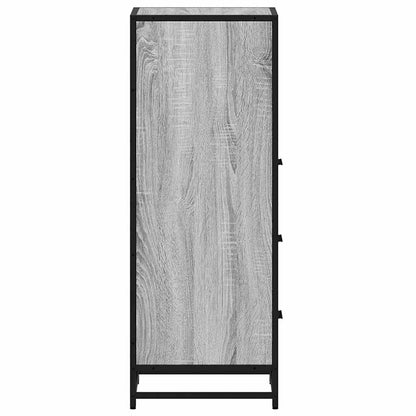 Armadietto Bagno Grigio Sonoma 35x37,5x100 cm Legno Multistrato | homemem39