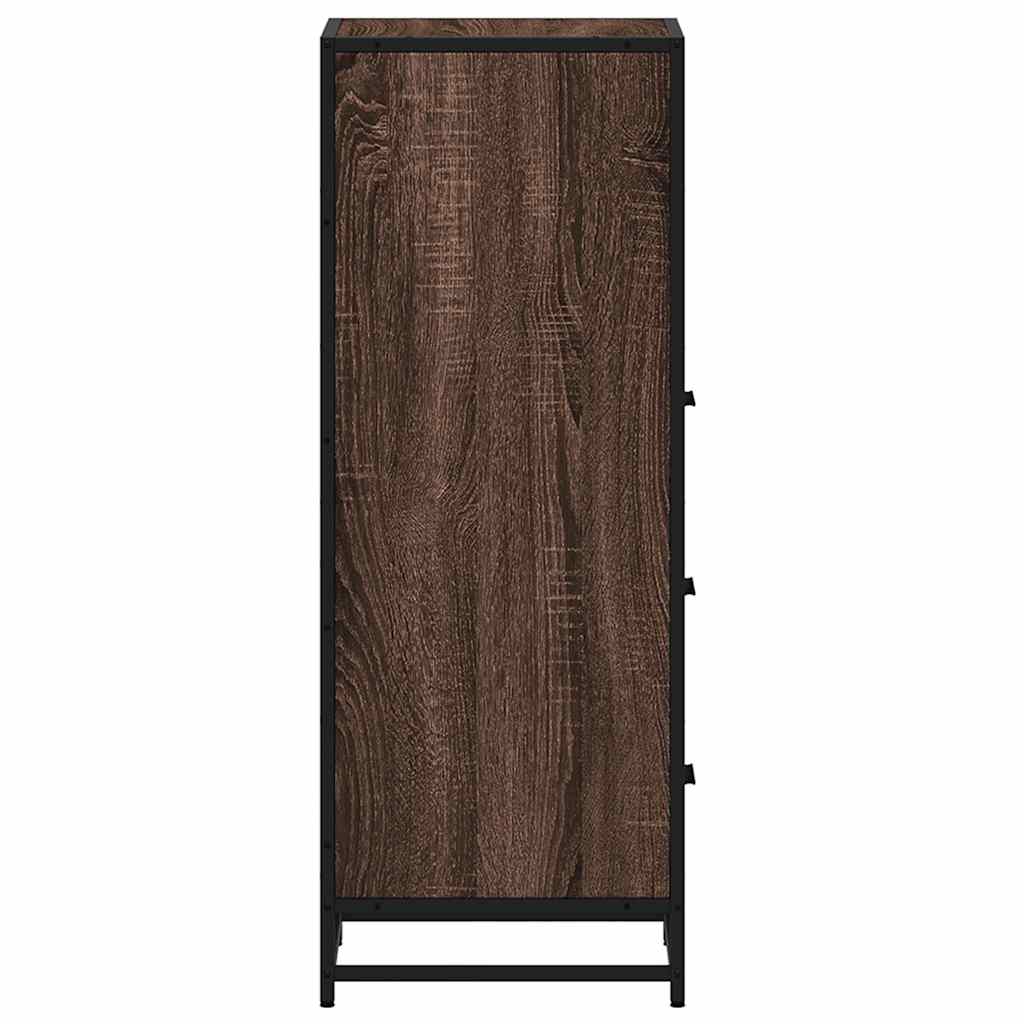 Armadietto Bagno Rovere Marrone 35x37,5x100cm Legno Multistrato | homemem39