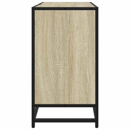 Mobiletto per Lavabo da Bagno Rovere Sonoma 65x33x60 cm Legno Massello | homemem39