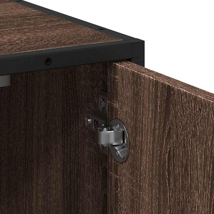 Mobile Lavabo Bagno Rovere Marrone 65x33x60cm Legno Multistrato | homemem39