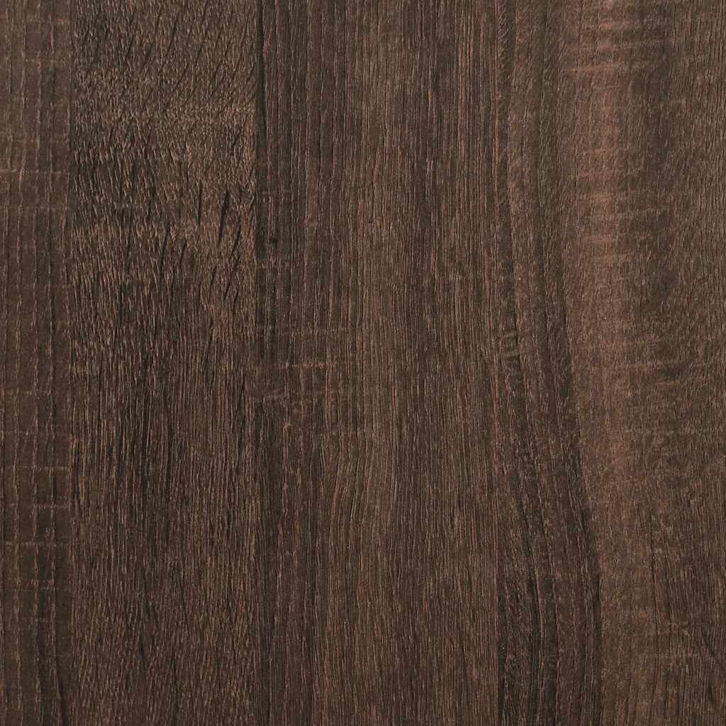 Mobile Lavabo Bagno Rovere Marrone 65x33x60cm Legno Multistrato | homemem39