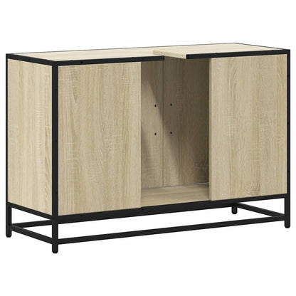 Mobiletto per Lavabo da Bagno rovere sonoma