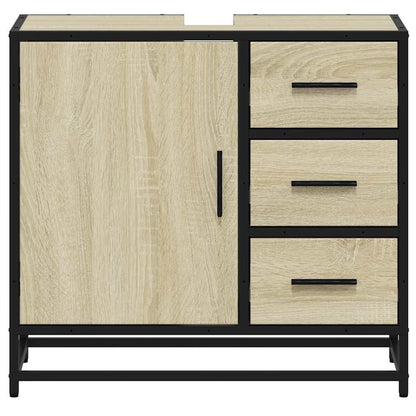Mobile Lavabo da Bagno Rovere Sonoma 65x33x60 cm in Truciolato | homemem39