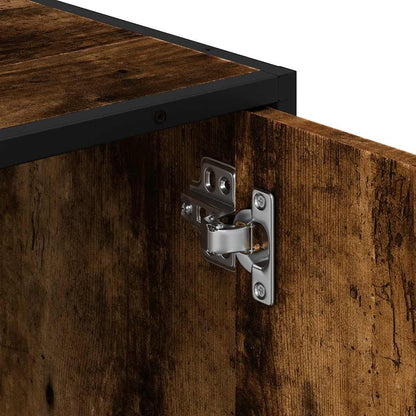 Mobile Lavabo Bagno Rovere Fumo 65x33x60 cm Legno Multistrato | homemem39