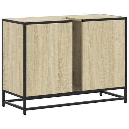 Mobile Lavabo Bagno Rovere Sonoma 60x30x60 cm Legno Multistrato