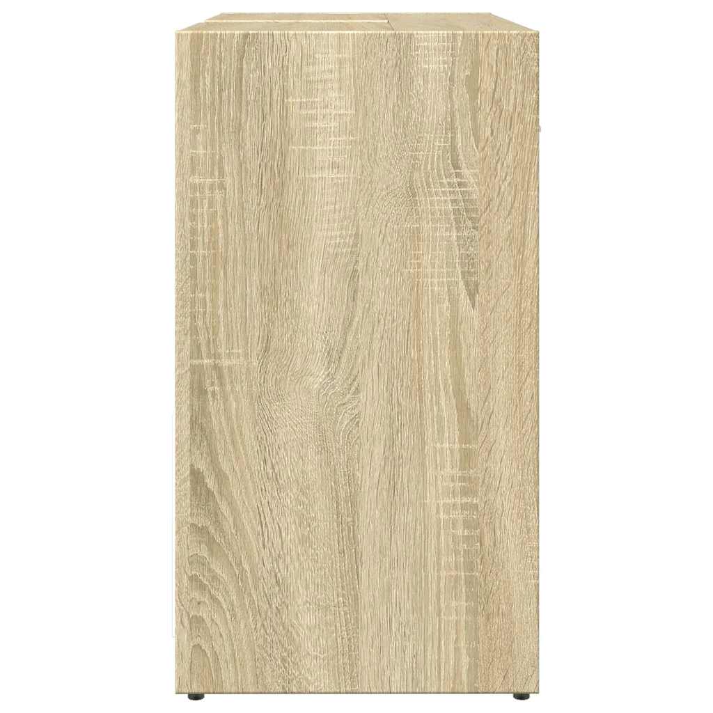 Mobile Lavabo Bagno Rovere Sonoma 60x33x60 cm Legno Multistrato | homemem39