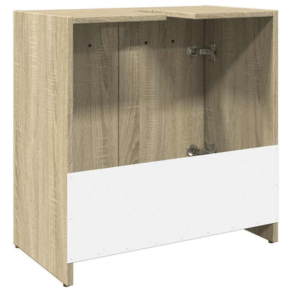 Mobile Lavabo Bagno Rovere Sonoma 60x33x60 cm Legno Multistrato | homemem39