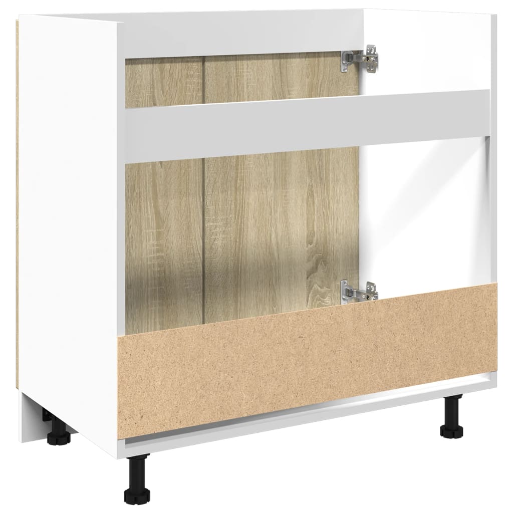 Mobile Sottolavello “Lyon” Rovere Sonoma 80x46x81,5 | homemem39
