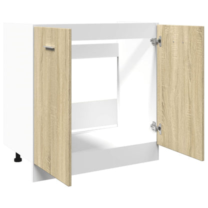 Mobile Sottolavello “Lyon” Rovere Sonoma 80x46x81,5 | homemem39